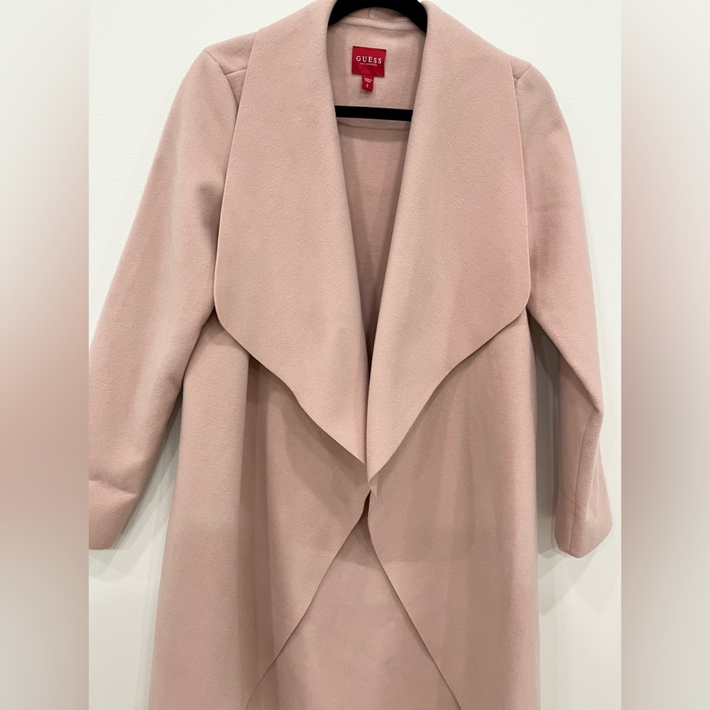 Guess rose pink coat/jacket. Size small